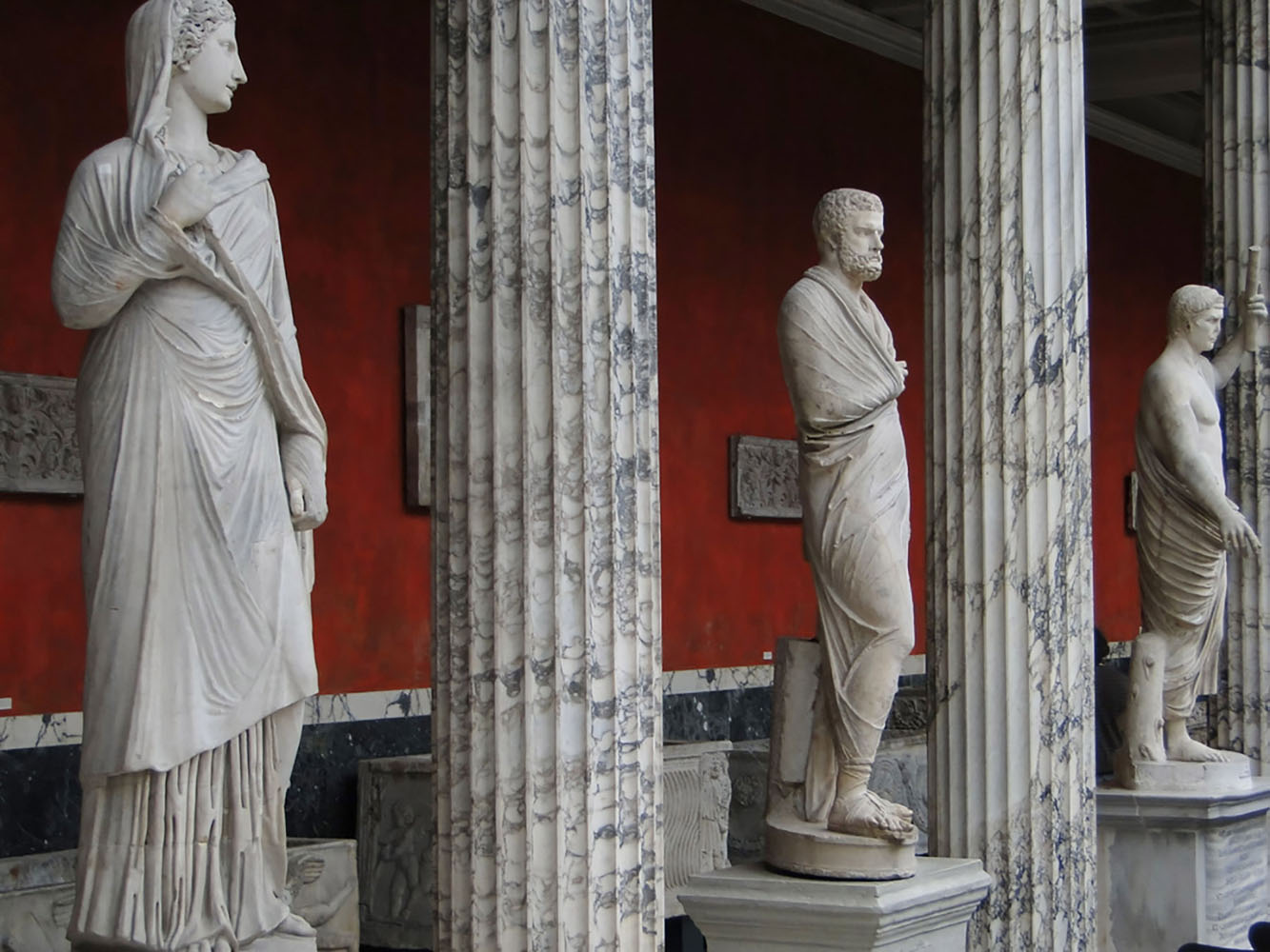 Sculptures in Ny Carlsberg Glyptotek Museum