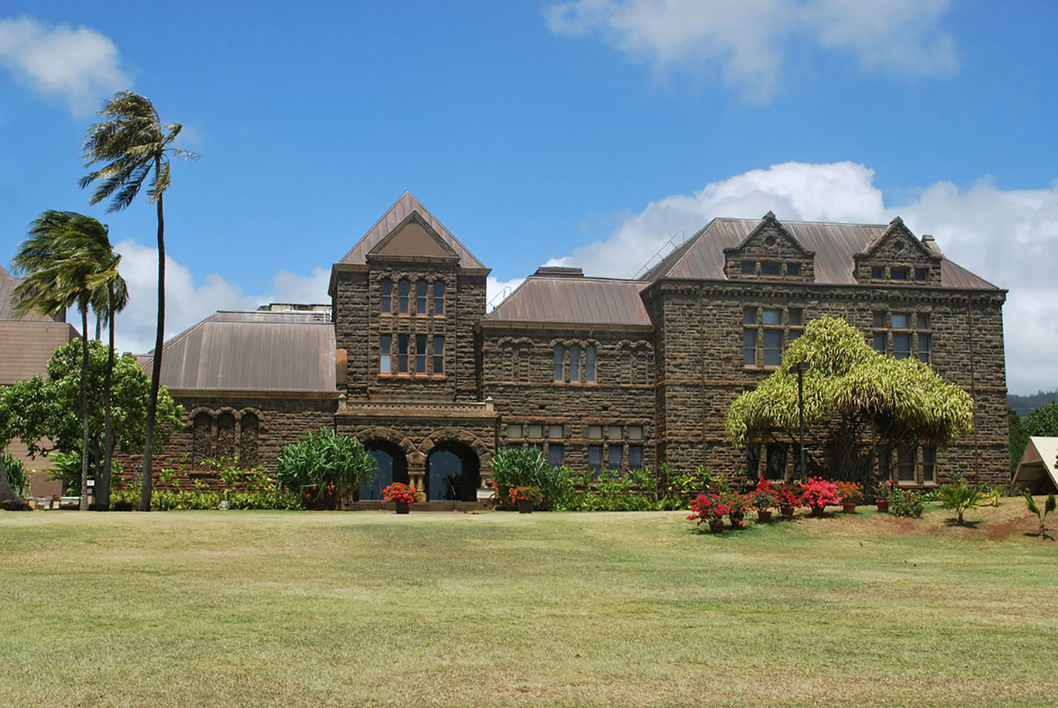 The main building of the Bishop Museum in Hawaii