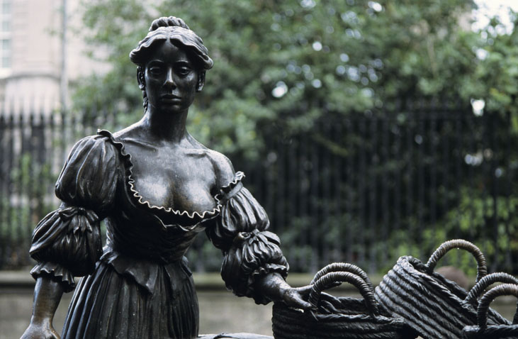 Statue of Molly Malone, Dublin, Ireland