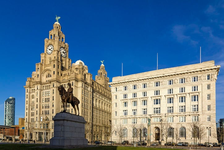 The Cunard Building in Liverpool