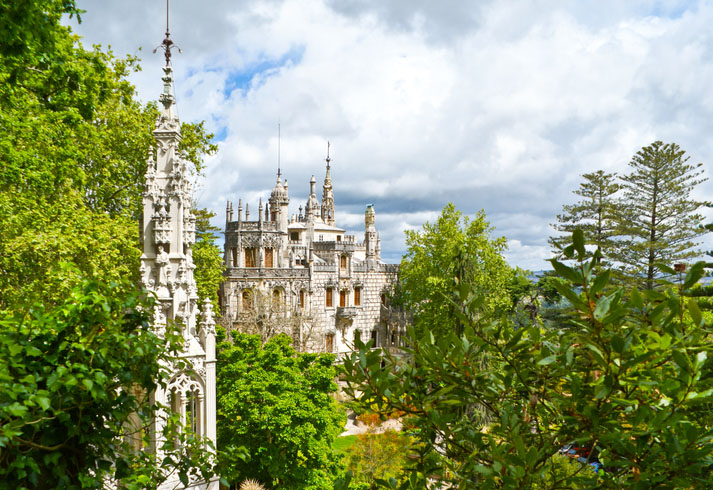 The Regaleira Palace in Sintra