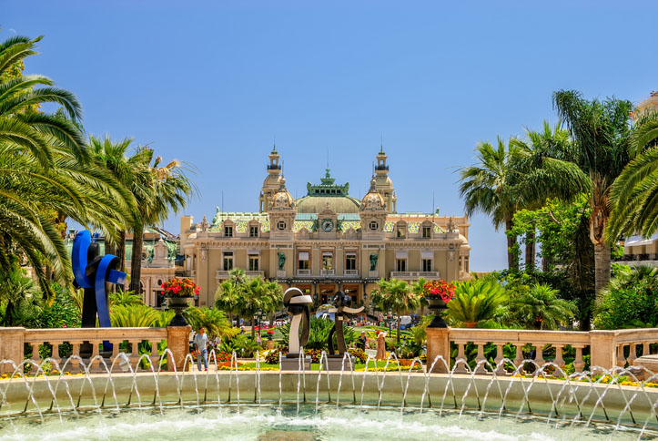 Grand Casino in Monte Carlo. Monaco