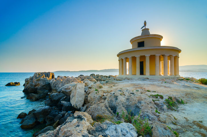 The old beacon in Argostoli
