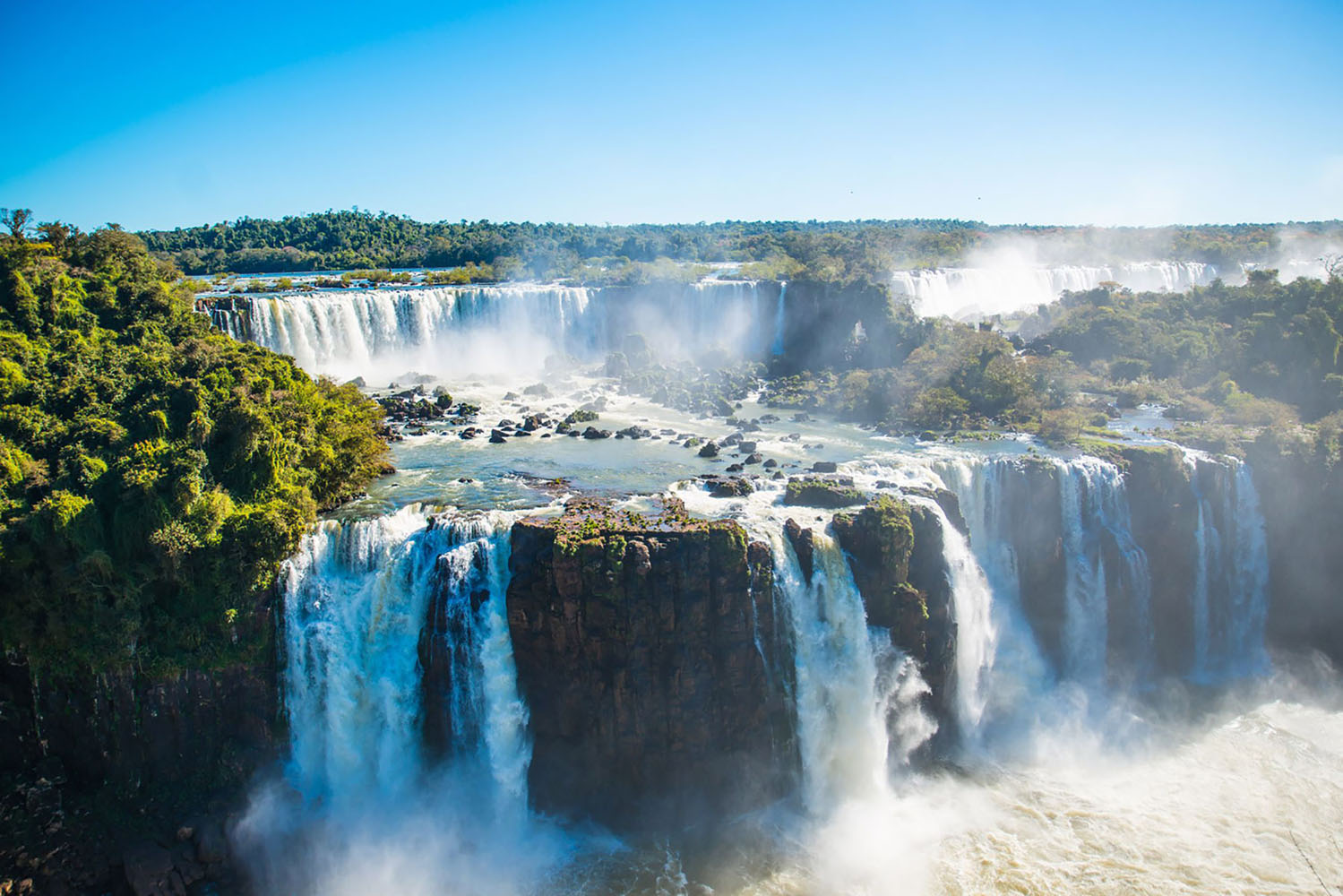 Iguazu Falls and Devil's Throat