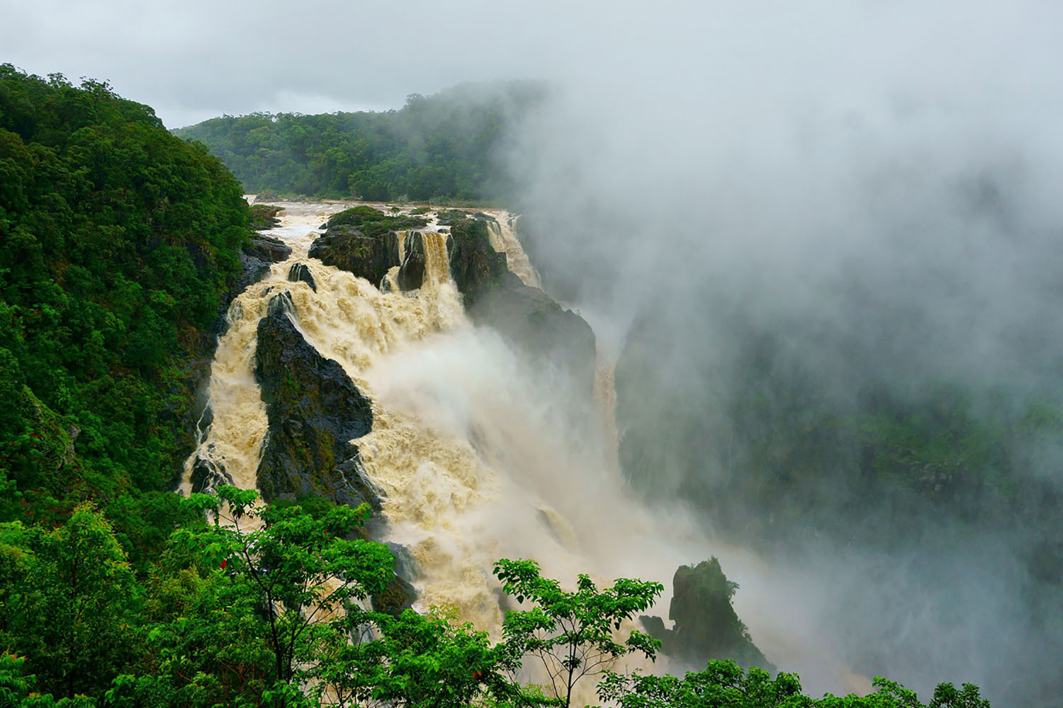 The Barron Falls