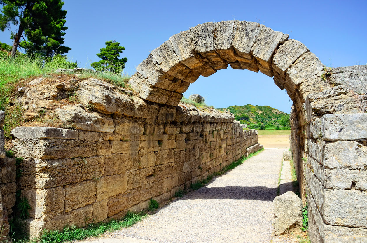 Stadium at Olympia, Greece
