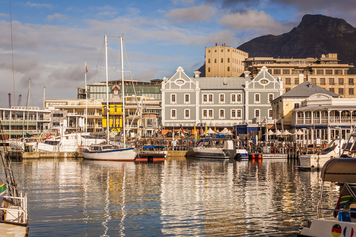 The V&A Waterfront in Cape Town, South Africa.