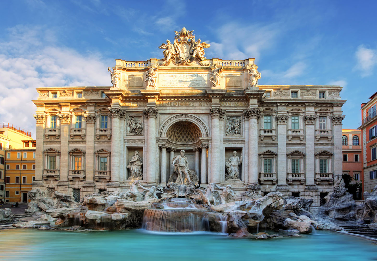 Trevi fountain in Rome