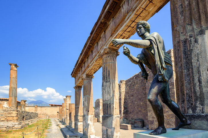 Ruins of Apollo Temple, Pompeii