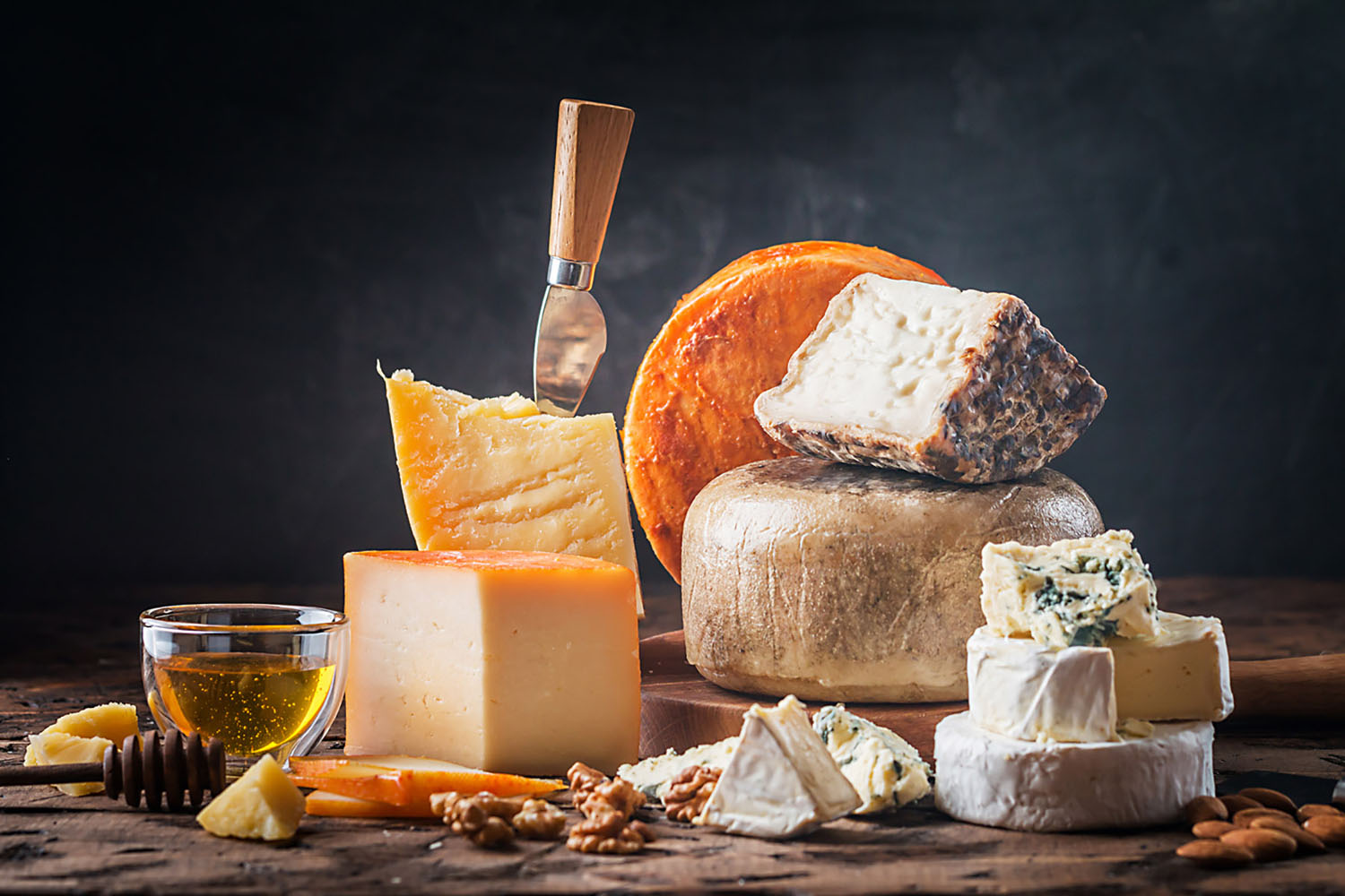 Various Italian Cheeses