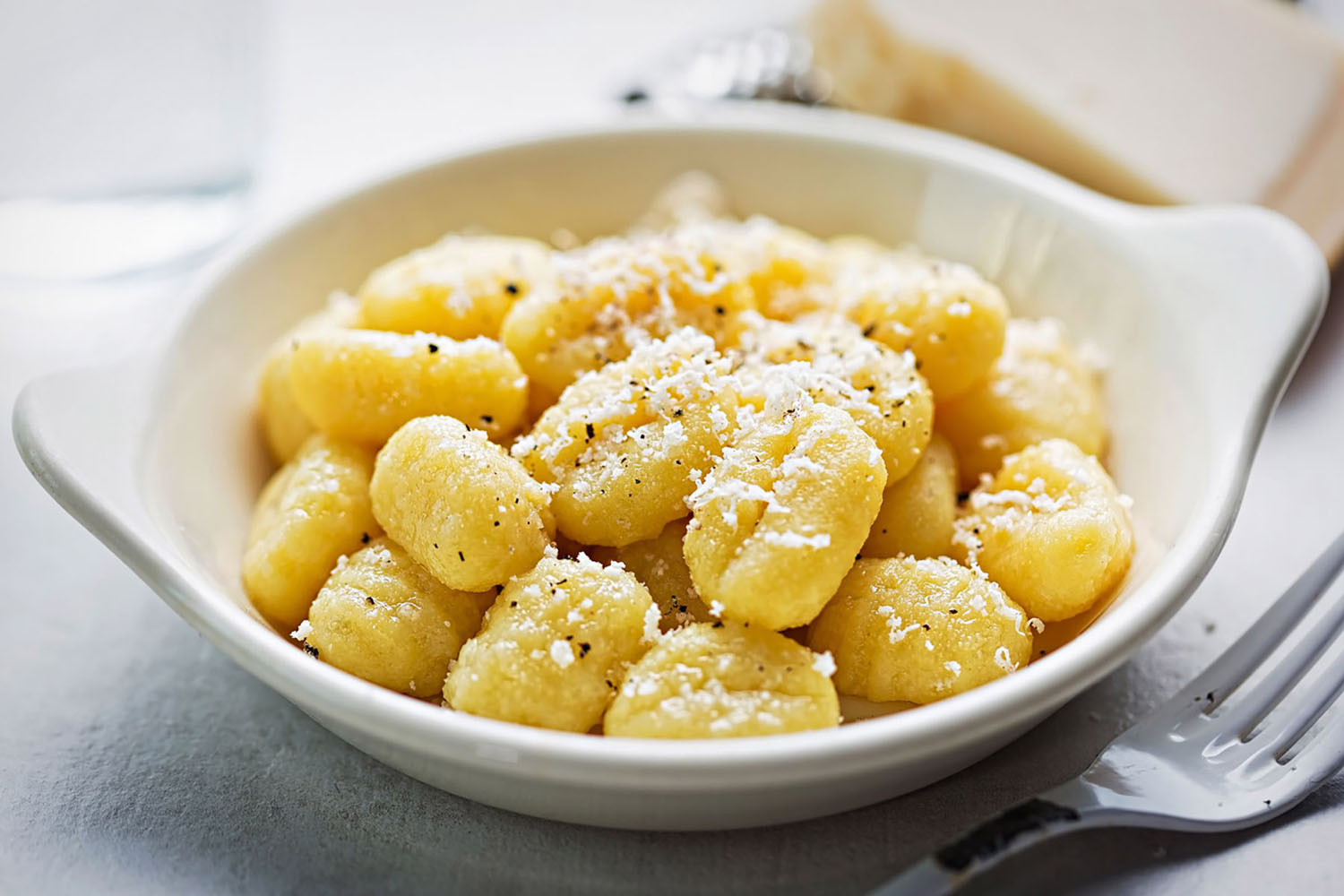 Gnocchi with parmesan