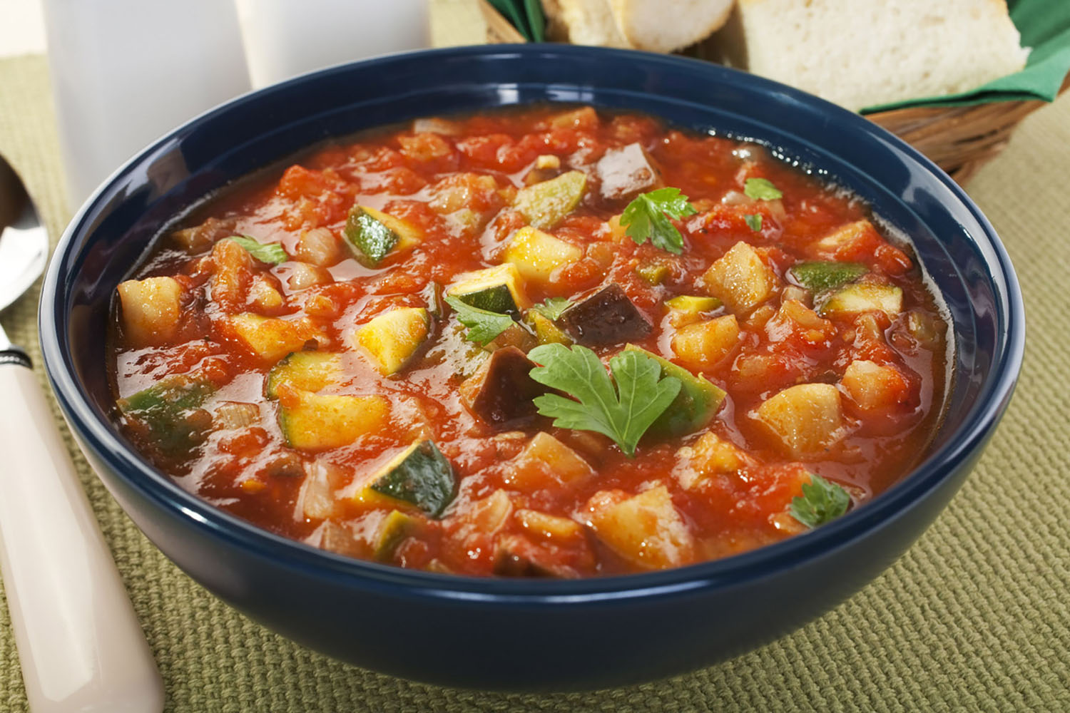 The French dish of Ratatouille.