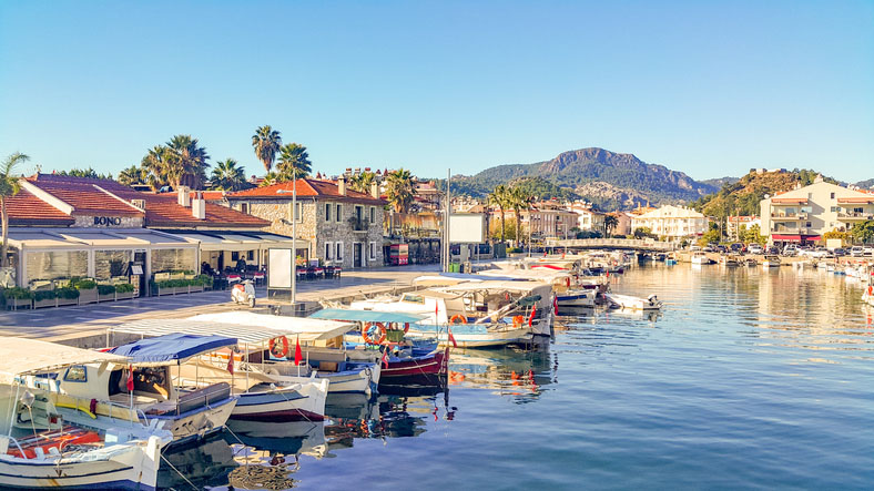The Marmaris waterfront