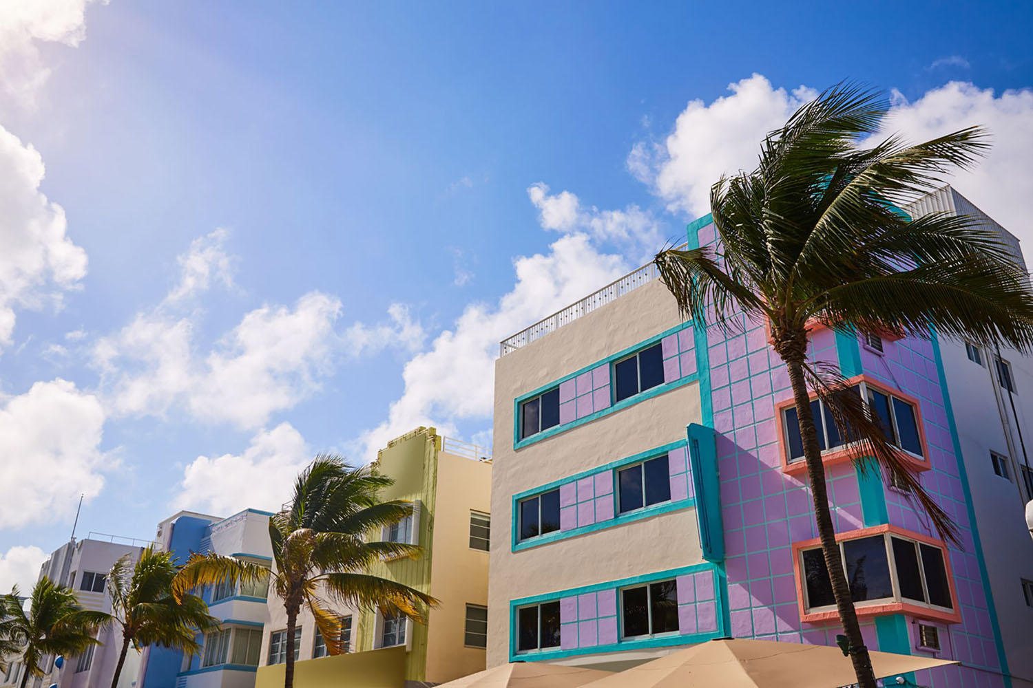 Art Deco buildings in Miami, Florida