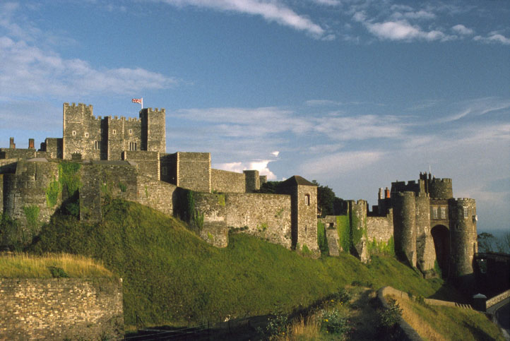 Dover Castle on a nice day