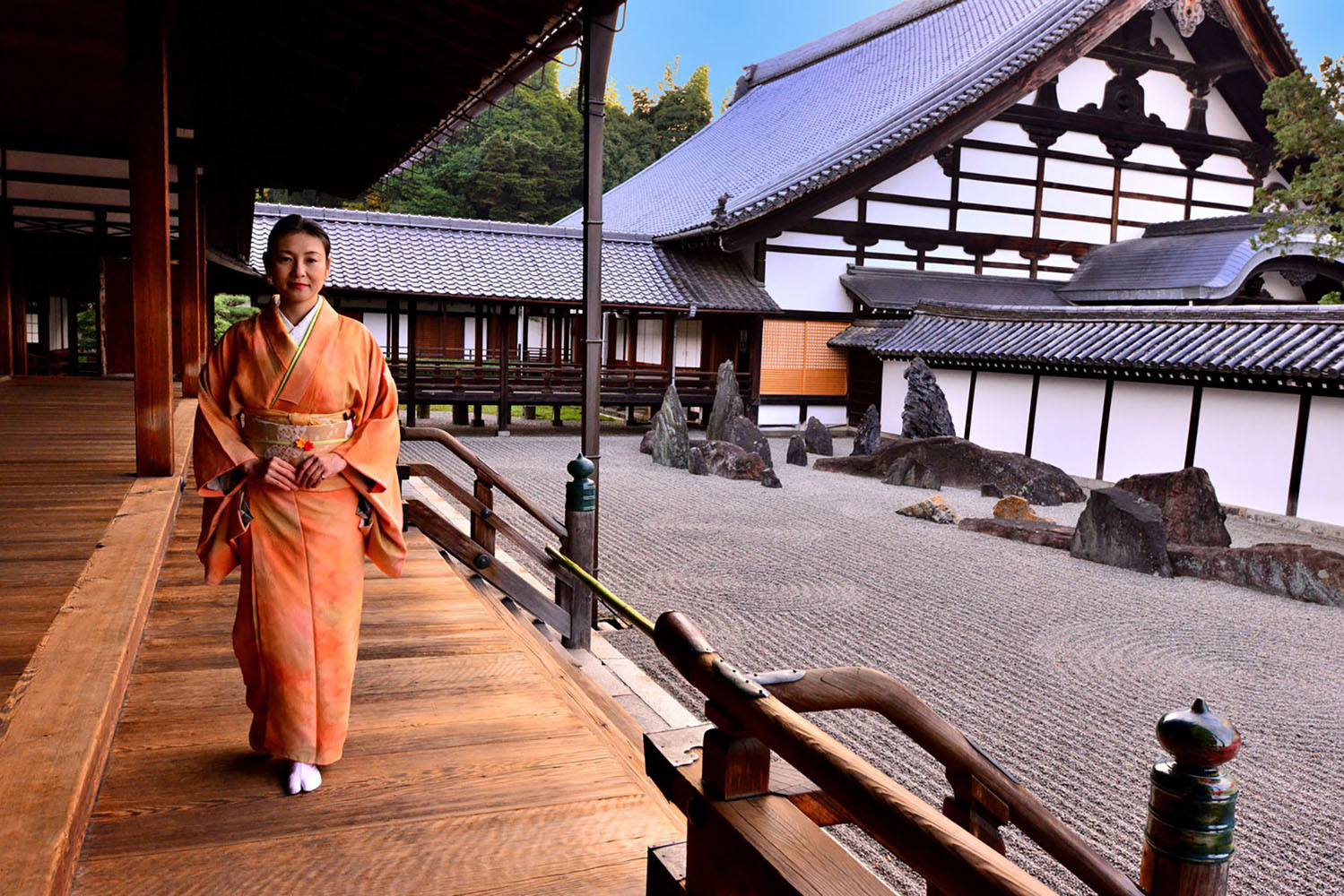 A Buddhist Temple in Japan