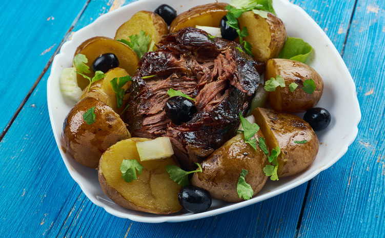 Slow Cooker Lamb Kleftiko
