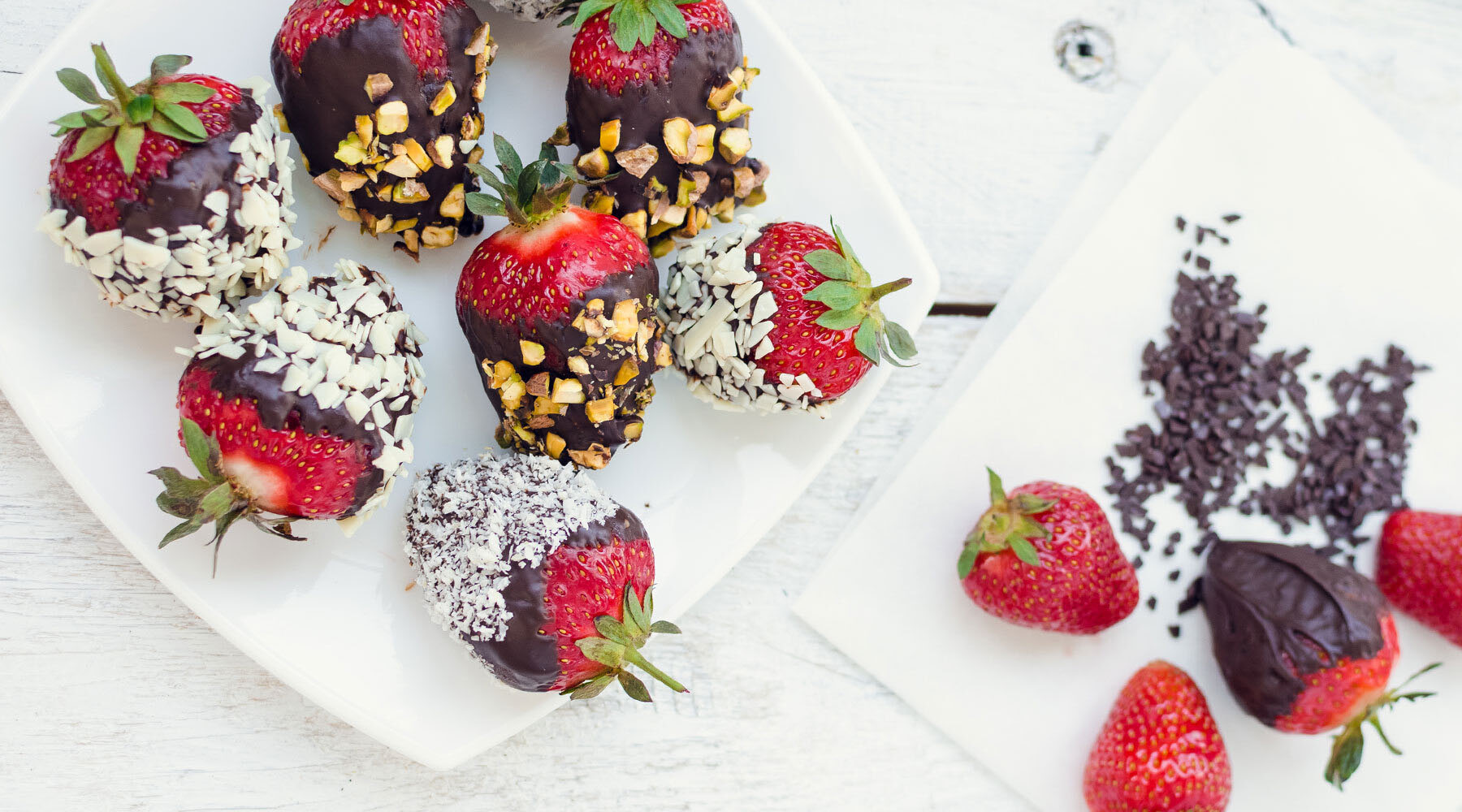 Chocolate-dipped Strawberries