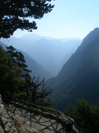 Samaria Gorge View