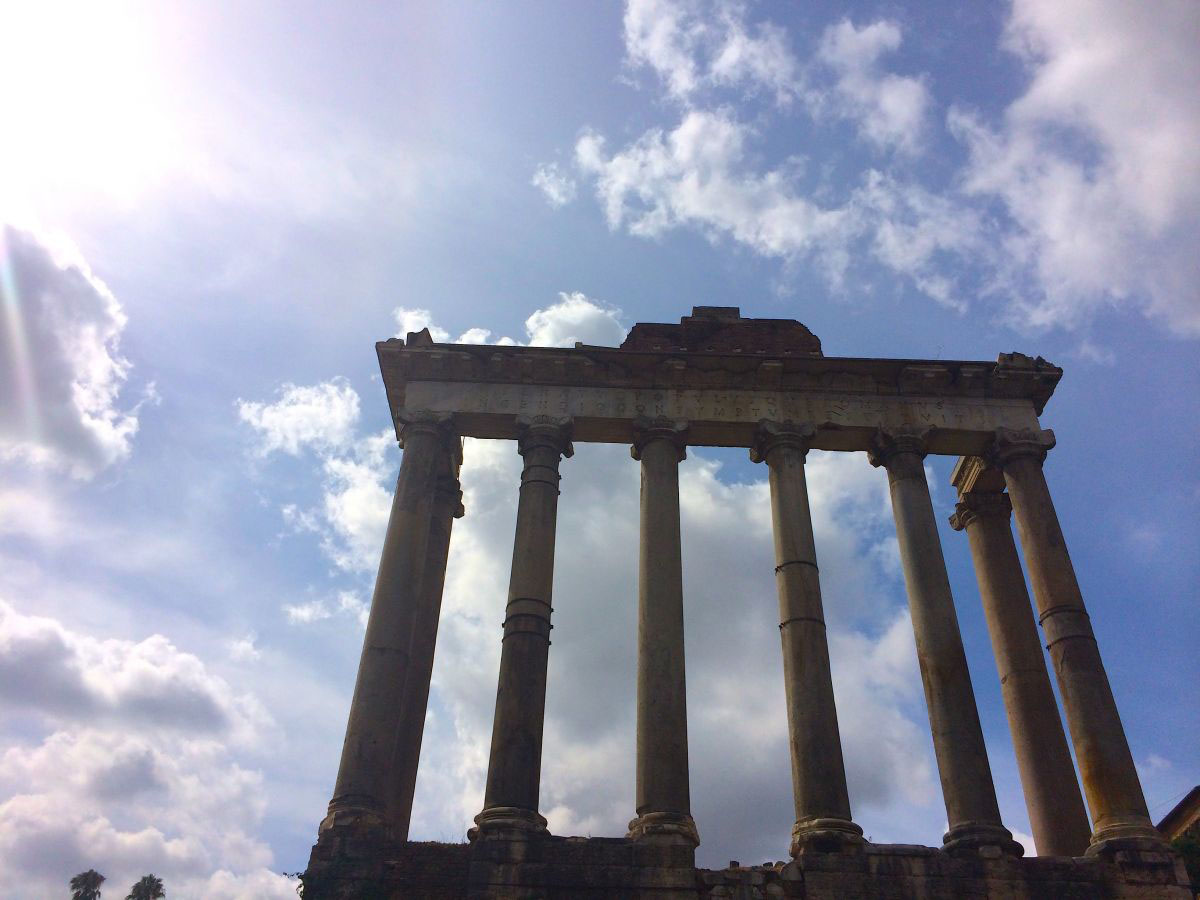 Ruins at the Roman Forum