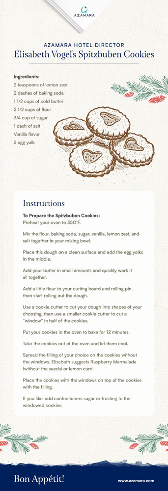 Elisabeth Vogel's Spitzbuben Cookie Recipe