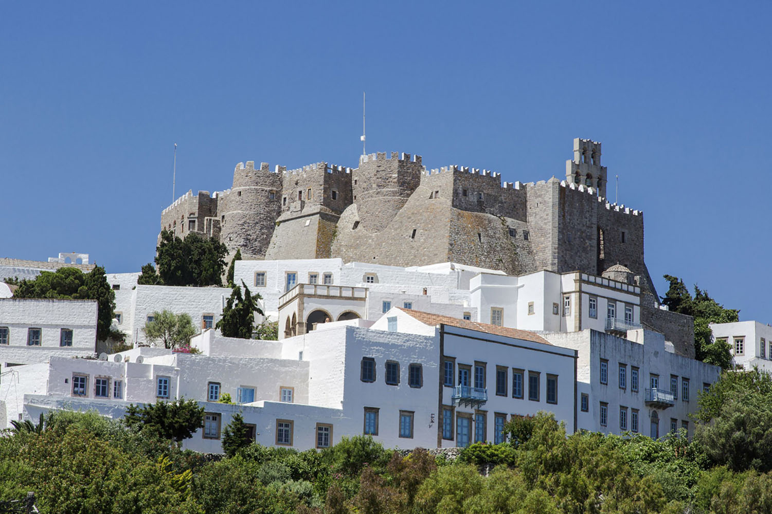 St. John's Monastery in Patmos, Greece.
