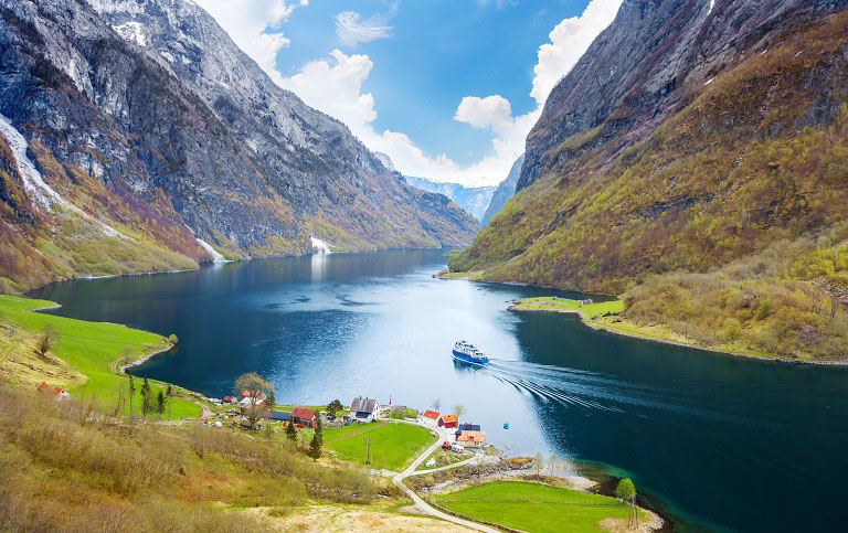 Naeroyfjord, Norway