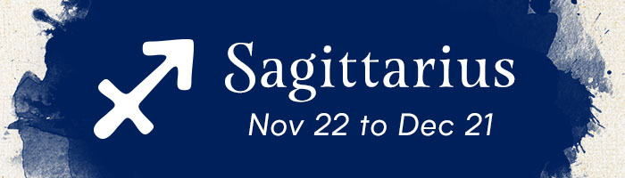 Sagittarius, November 22 to December 21