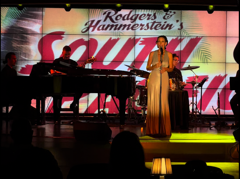 Amanda Poulson performs