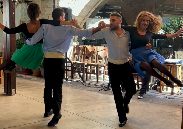 Dancers in Crete