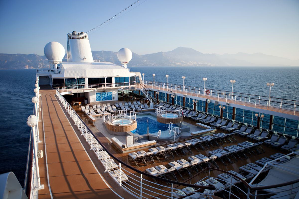 Cruise ship deck