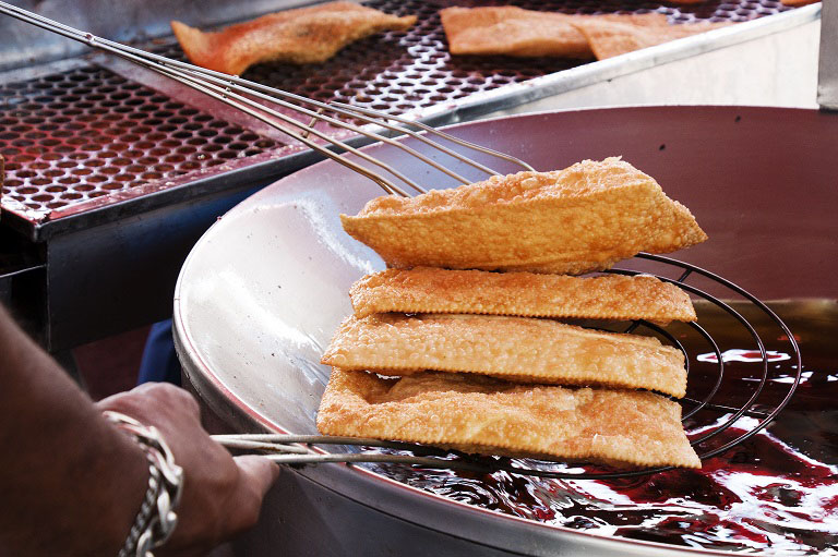 Pastel Brazilian street food