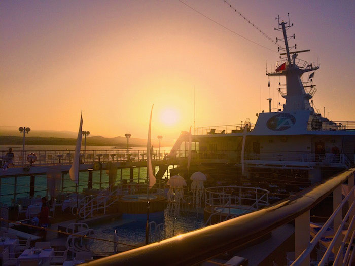 The Azamara Quest cruise ship