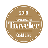 2018 Condé Nast Traveler Gold List