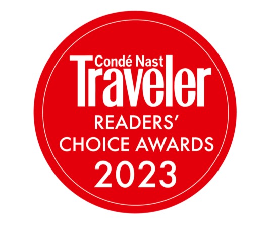 Condé  Nast Traveler Readers’ Choice Awards 2023