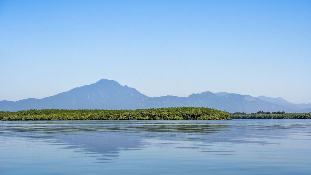 Lush rainforest waterfall near Paranaguá, a new Azamara cruise destination in Brazil