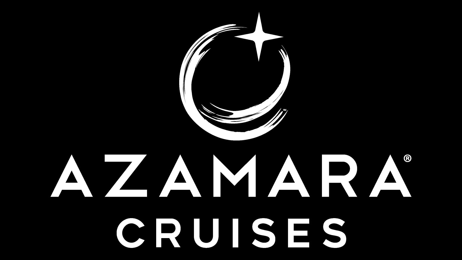 Azamara white logo