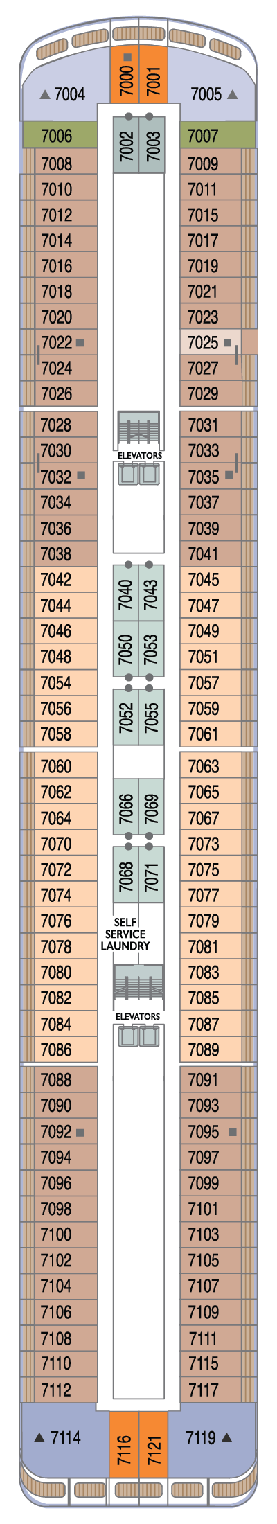 Deck 7 plan