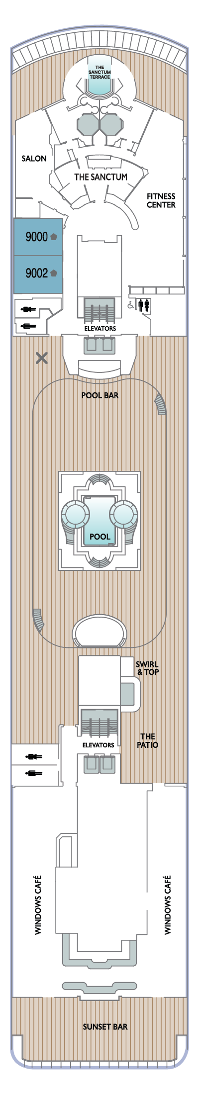 Deck 9 plan