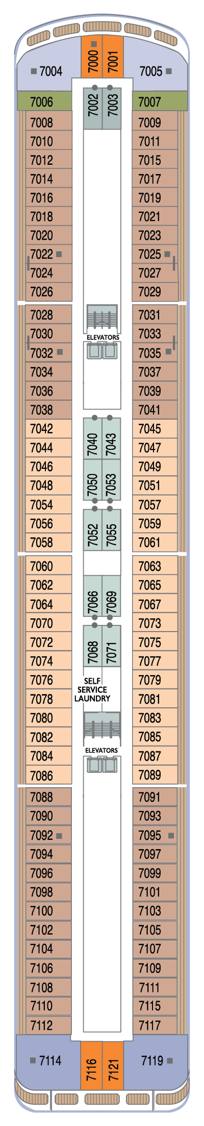 Deck 7 plan