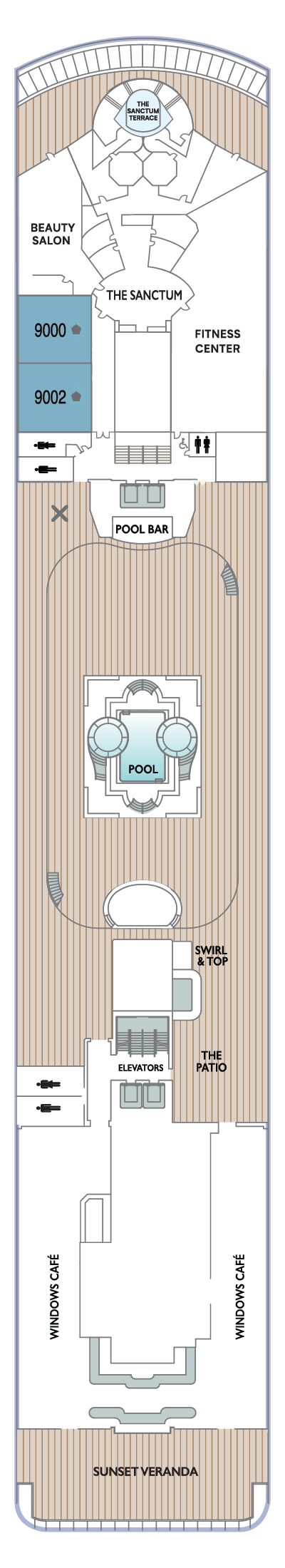 Deck 9 plan
