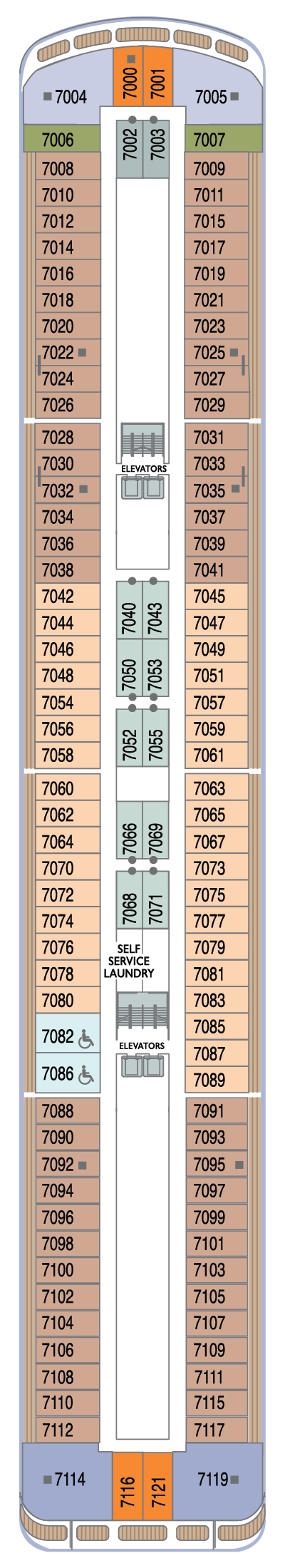 Deck 7 plan