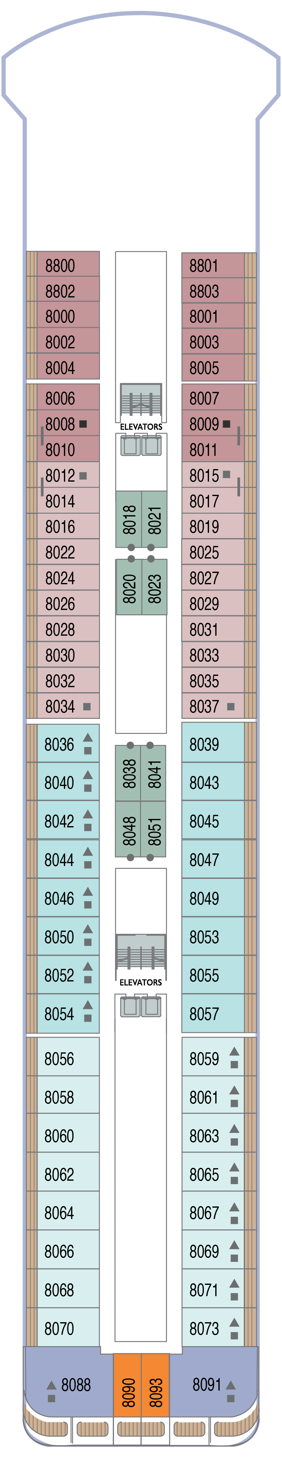 Deck 8 plan