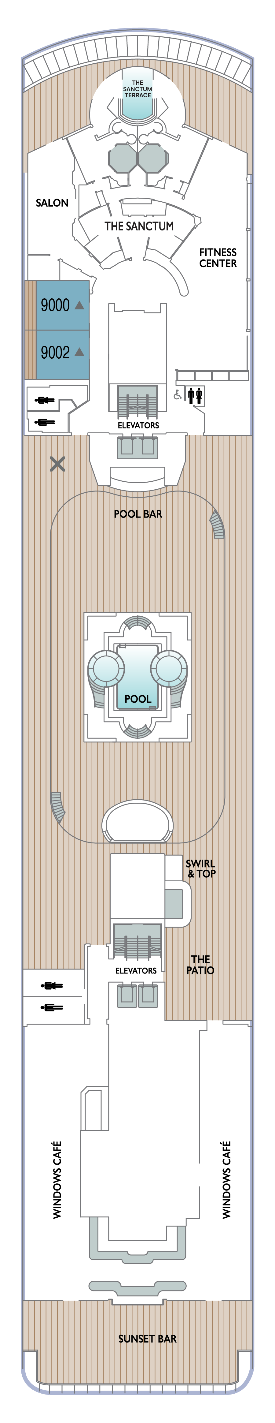 Deck 9 plan