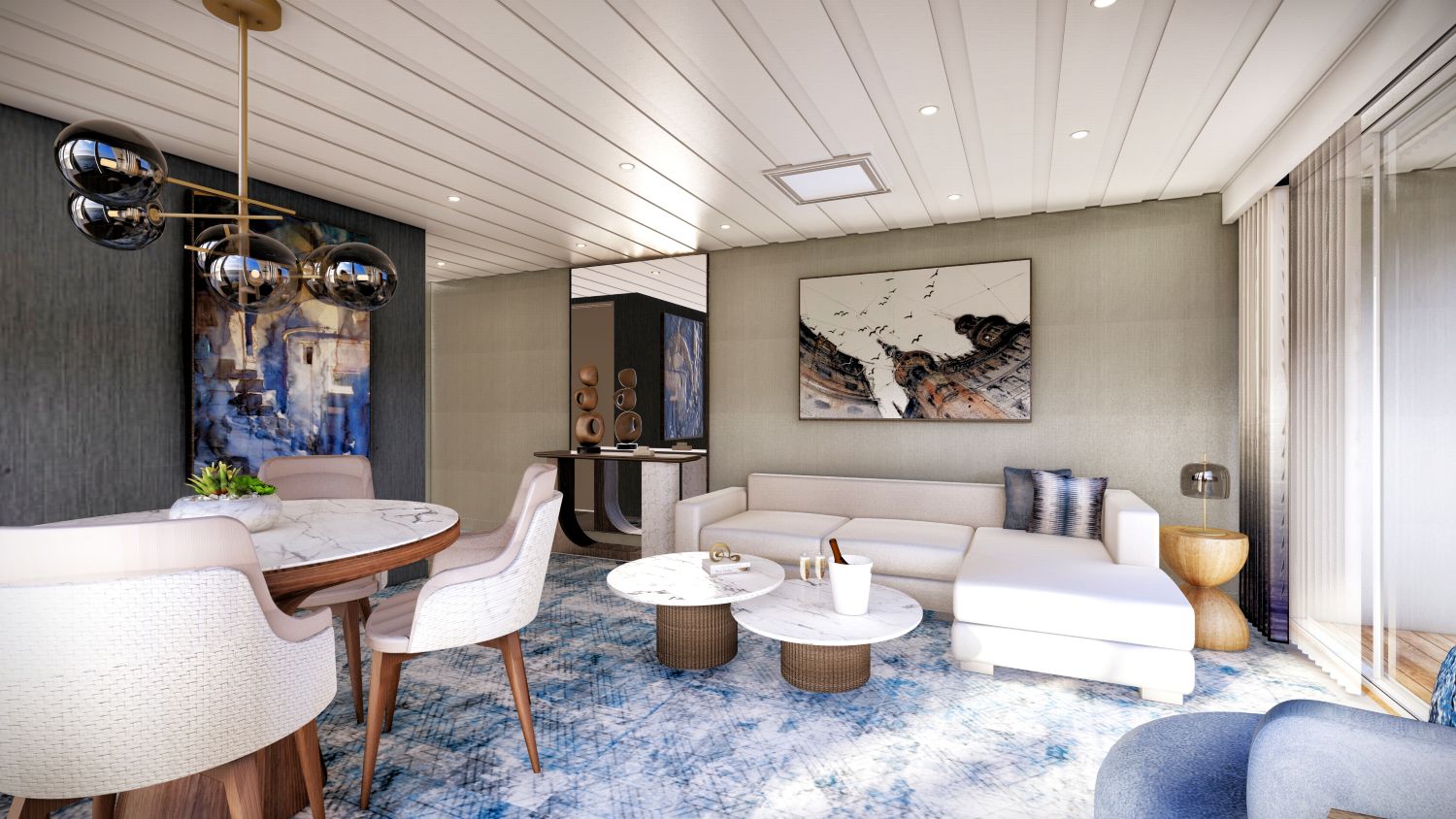 Panorama Suite Living & Dining Room