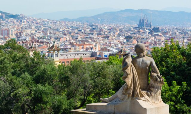 Panoramic Barcelona Photo