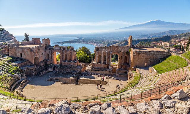 Mount Etna and Taormina Photo