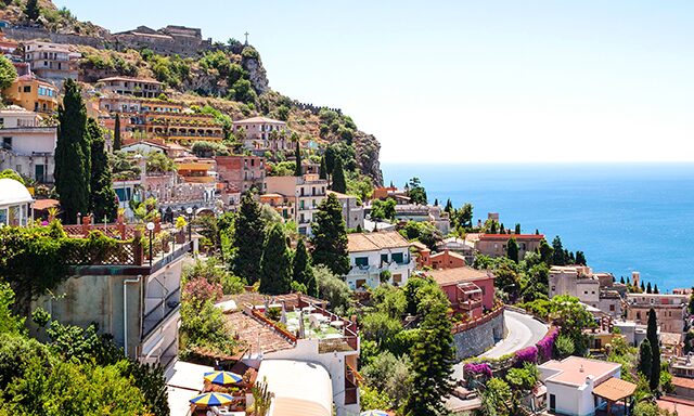 Taormina on Your Own Photo