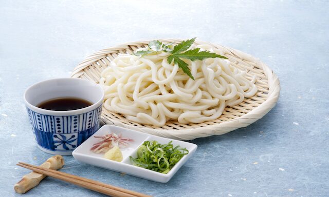 Making Japanese Noodles and Konpira Photo