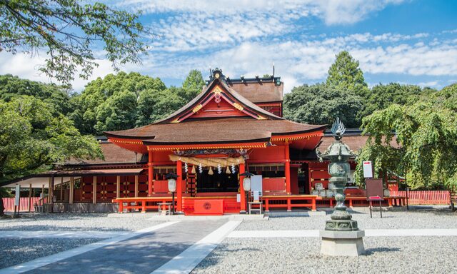 Falls, Forests and Mt. Fuji Shrine  Photo